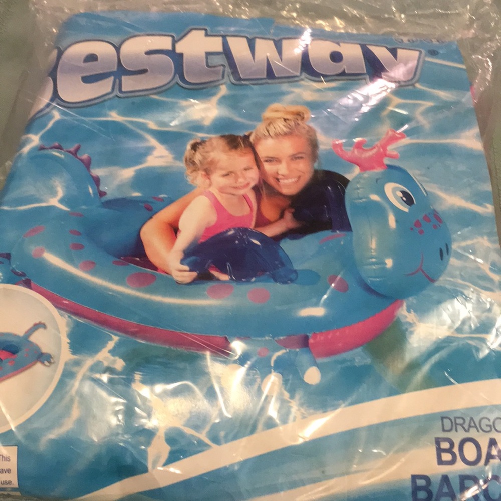 Dragon Children’s floating Boat NEW Big 40x33 inch